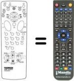 Telecomando equivalente Hifivox VTH 6050 F
