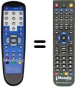 Telecomando equivalente Metronic 441525