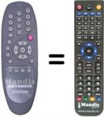Telecomando equivalente Kathrein UFE 235