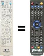 Telecomando equivalente Goldstar DR-7800