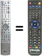 Telecomando equivalente LG D-STATION D77