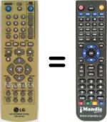 Telecomando equivalente Goldstar DR-275