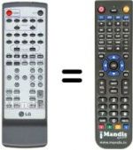 Telecomando equivalente LG FE-3500 WE