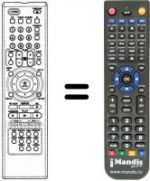 Telecomando equivalente LG DVD 4800