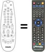 Telecomando equivalente Aristona DVD 730