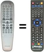 Telecomando equivalente Aristona DVD Q 50