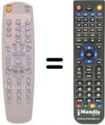 Telecomando equivalente Goodmans GDVD 214