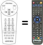 Telecomando equivalente Pioneer DBR-S120NL
