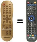Telecomando equivalente Manhattan DSR 5500