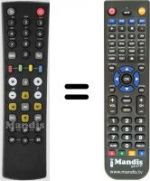 Telecomando equivalente Kathrein UFS 910 HD