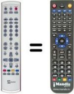 Telecomando equivalente Telesystem TS 4.5 HD-CI