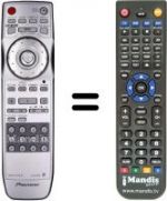 Telecomando equivalente Pioneer DV 668AV