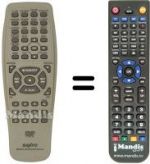 Telecomando equivalente Sanyo SL 20