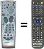 Telecomando equivalente Hifivox DTH 5400