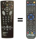 Telecomando equivalente Continental Edison DTH 4000