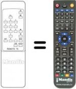 Telecomando equivalente Amstrad STR 250 E / T