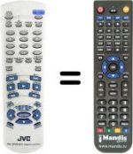 Telecomando equivalente JVC XV-S40