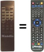 Telecomando equivalente Manhattan SP 150