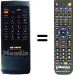 Telecomando equivalente Kathrein UFD 85