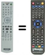 Telecomando equivalente Sony DVP-NS 92 V