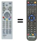 Telecomando equivalente Thomson DTH 4200