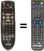Telecomando equivalente Yamaha DVD S830