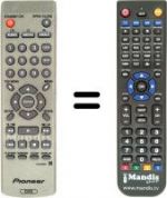 Telecomando equivalente Pioneer DV 550