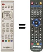 Telecomando equivalente Samsung LW17E24C