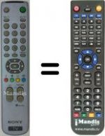 Telecomando equivalente RM889