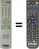 Telecomando equivalente Sony RM-X800