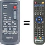Telecomando equivalente Sony DCR-HC20E