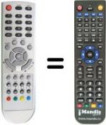 Telecomando equivalente REMCON1189