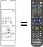Telecomando equivalente Tokai LTV5540