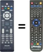 Telecomando equivalente Philips 242254901652