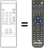Telecomando equivalente REMCON121
