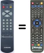 Telecomando equivalente Samsung CB5073Z