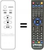 Telecomando equivalente Irradio VL210TC