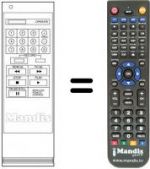 Telecomando equivalente LG GHV8210