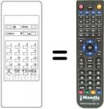 Telecomando equivalente Audiosonic KBB1574