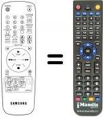 Telecomando equivalente Samsung SV600XH