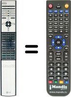 Telecomando equivalente LG RT-BA50