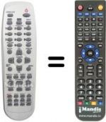 Telecomando equivalente Daewoo SD7200