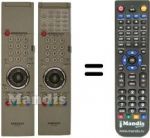 Telecomando equivalente Samsung WS32A108P