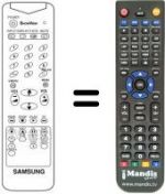 Telecomando equivalente AA59-10032T