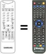 Telecomando equivalente AA59-10033