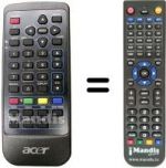 Telecomando equivalente Acer BOXF19