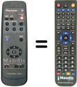 Telecomando equivalente Pioneer AXD1459