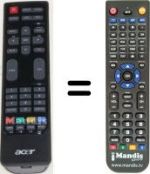 Telecomando equivalente Acer AT2026ML