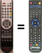 Telecomando equivalente Akai AKTV1903