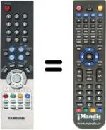 Telecomando equivalente Samsung LE32R86WDX/XEU